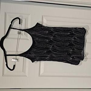 Spaghetti strap beaded camisole
